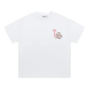 Trapstar TS Script T Shirt – WhitePink