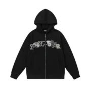 Trapstar Tracksuit Wildcard Chenille - BlackGrey - Image 2