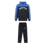 Trapstar tracksuit Black & Blue