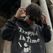 Broken Planet Trapped in Time Hoodie