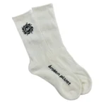 Broken Planet Socks White