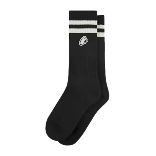 Corteiz Patch Socks Black