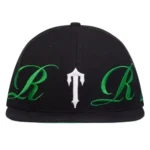 Trapstar Script Fitted Cap BlackGreen